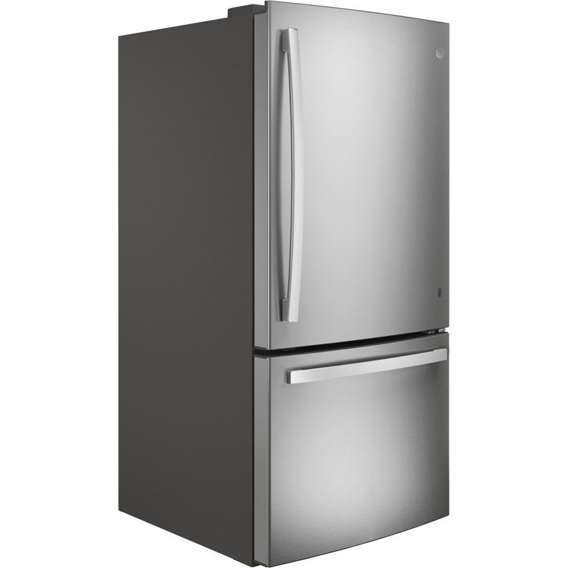 GE Appliances 33" 24.08 cu. ft Bottom Freezer Refrigerator Wayfair